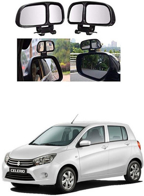PRTEK Manual Remote Blind Spot Mirror For Maruti Suzuki Celerio(Center)