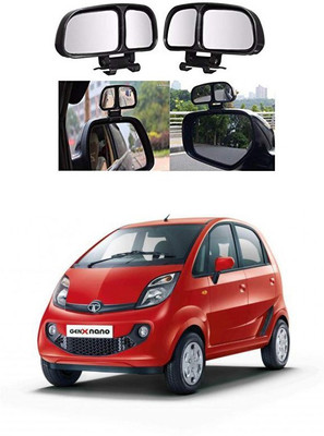 PRTEK Manual Remote Blind Spot Mirror For Tata Universal For Car(Center)