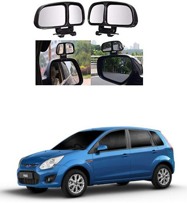 PRTEK Manual Remote Blind Spot Mirror For Ford Figo(Center)