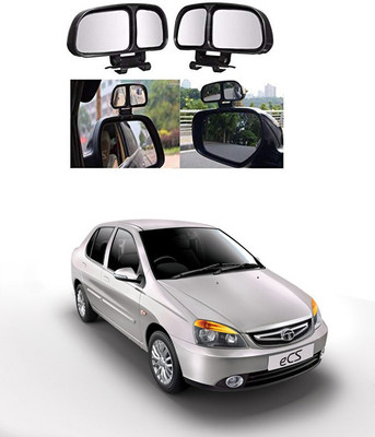 PRTEK Manual Remote Blind Spot Mirror For Tata Indigo(Center)