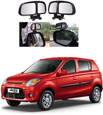 PRTEK Manual Remote Blind Spot Mirror For Maruti Suzuki Alto 800(Center)