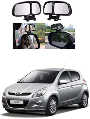PRTEK Manual Remote Blind Spot Mirror For Hyundai i20(Center)