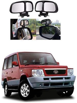 PRTEK Manual Remote Blind Spot Mirror For Tata Sumo(Center)