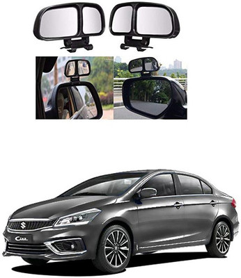 PRTEK Manual Remote Blind Spot Mirror For Maruti Suzuki Ciaz(Center)