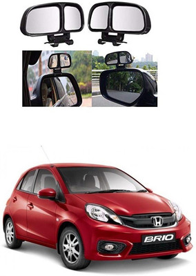 PRTEK Manual Remote Blind Spot Mirror For Honda Brio(Center)