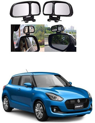 PRTEK Manual Remote Blind Spot Mirror For Maruti Suzuki Swift(Center)