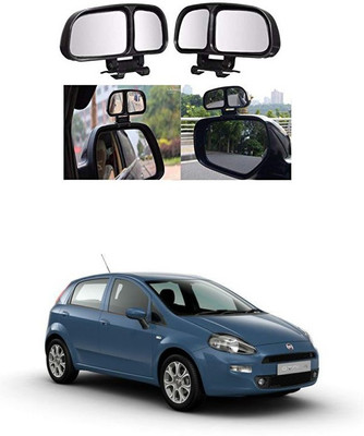 PRTEK Manual Remote Blind Spot Mirror For Fiat Punto(Center)