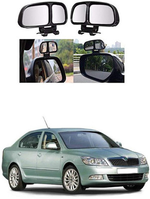 PRTEK Manual Remote Blind Spot Mirror For Skoda Laura(Center)