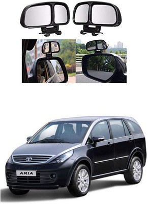 PRTEK Manual Remote Blind Spot Mirror For Tata Aria(Center)