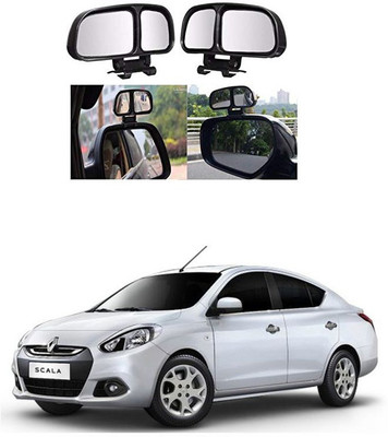 PRTEK Manual Remote Blind Spot Mirror For Renault Scala(Center)