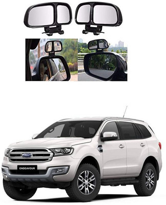 PRTEK Manual Remote Blind Spot Mirror For Ford Endeavour(Center)