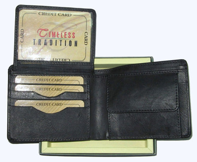 11% OFF on PE Men Casual, Formal Black Genuine Leather Wallet(4 Card Slots) 11% OFF on PE Men Casual, Formal Black Genuine Leather Wallet(4 Card Slots)