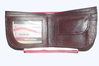11% OFF on PE Men Casual, Formal Brown Genuine Leather Wallet(4 Card Slots) 11% OFF on PE Men Casual, Formal Brown Genuine Leather Wallet(4 Card Slots)