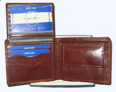 PE Men Casual, Formal Tan Genuine Leather Wallet(4 Card Slots) PE Men Casual, Formal Tan Genuine Leather Wallet(4 Card Slots)