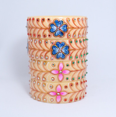 RRR Handicrafts Plastic Bangle Set(Pack of 4)