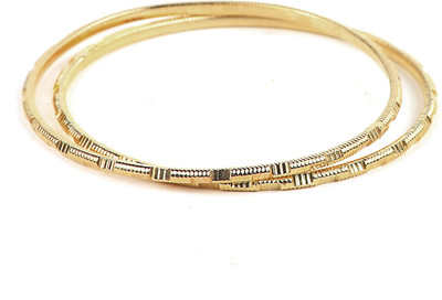 Nila Alloy Gold-plated Bangle(Pack of 2)