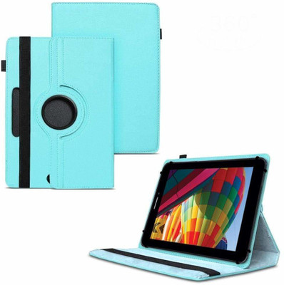 TGK Flip Cover for iBall Slide Performance Series 3G 7271-HD70 Tablet 8GB, WiFi, 3G, Voice Calling/ Rotating Case(Blue, Cases with Holder)