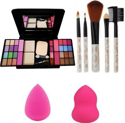 adbeni Exclusive Party Wear Makeup Kit With Makeup Brush-GC-944(8 Items in the set)