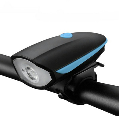 FASTPED USB Rechargeable Bike Horn And Light Super Bright LED Front Light(Multicolor)