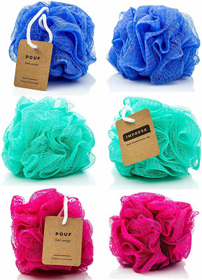 Impresa Products Loofah(Pack of 6, Multicolor)
