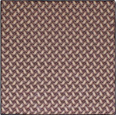 Glassiano Square Pack of 1 Table Placemat(Multicolor, Polyester)