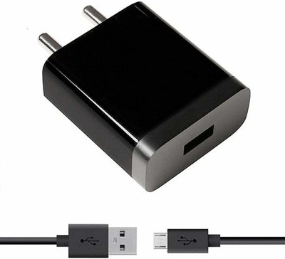 Setster Wall Charger Accessory Combo for All Smart Phone(Black)