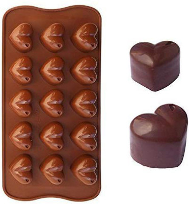 aishu enterprises Silicone Chocolate Mould 15(Pack of 1)