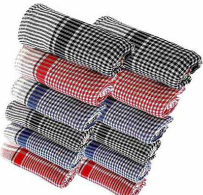 Holy Heart Collections kit_032 Multicolor Cloth Napkins(12 Sheets)