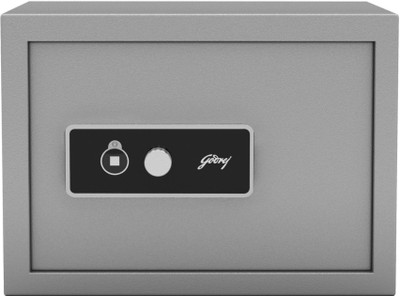 Godrej Forte Pro 15 Litres for Home & Office with Mechanical Key Lock - Grey Safe Locker(Key Lock)