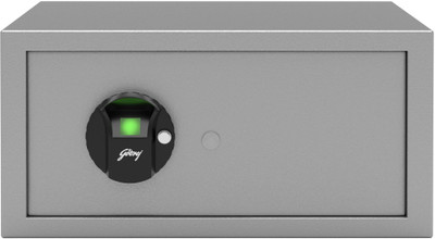 Godrej Forte Pro 20 Litres for Home & Office with Optical Finger Print Sensor - Grey Safe Locker(Biometric)