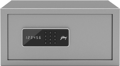 Godrej Forte Pro 20 Litres Digital Electronic Safe Locker for Home & Office with Motorized Locking Mechanism - Grey Safe Locker(Digital)