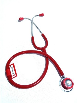 Dr. Head Red Classic Cardiology Stethoscope For All Stethoscope Cardiology Stethoscope(Red)