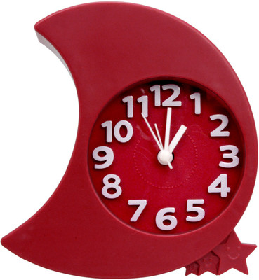 JMALL Analog Red Clock