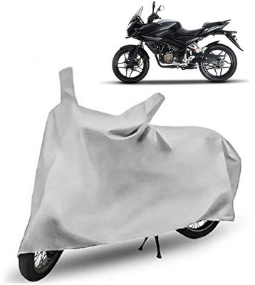 ubenio Two Wheeler Cover for Bajaj(Pulsar AS 150, Silver)
