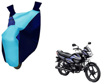 WolkomHome Two Wheeler Cover for Hero(Splendor NXG, Blue)