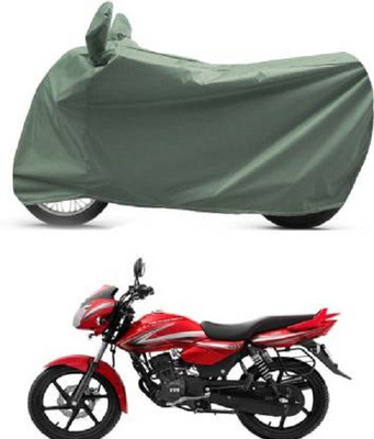 High Quality Waterproof Two Wheeler Cover for TVS(Phoenix, Green)