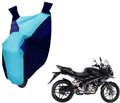 WolkomHome Two Wheeler Cover for Bajaj(Pulsar AS 150, Blue)