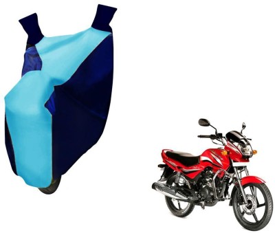 WolkomHome Two Wheeler Cover for Hero(Achiever, Blue)