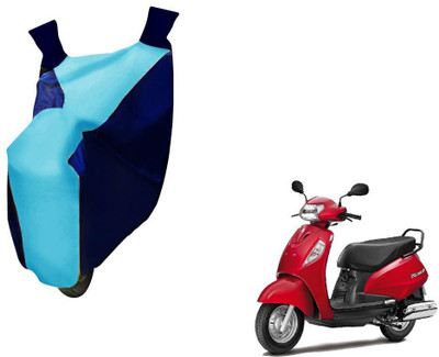 WolkomHome Two Wheeler Cover for Suzuki(Access SE, Blue)