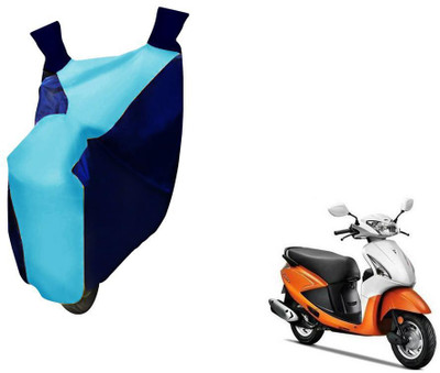 WolkomHome Two Wheeler Cover for Hero(Pleasure, Blue)