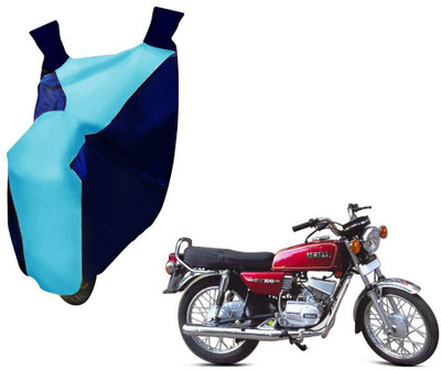 WolkomHome Two Wheeler Cover for Yamaha(RX 100, Blue)