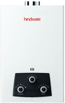 Hindware 6 L Gas Water Geyser (Eveto ISI Certified, White)