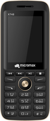 Micromax X748  (Black Gold)