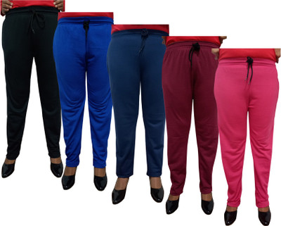 Indistar Solid Women Multicolor Track Pants
