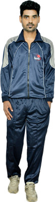 Indistar Solid Men Track Suit