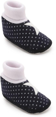 CHiU Booties(Toe to Heel Length - 13 cm, Blue)