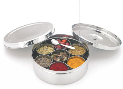 VINOD Spice Set Steel(11 Piece)