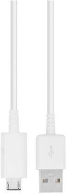 Webilla Micro USB Cable 1.2 m 2.4A Fast Charging USB Data Cable & Data Transfer / Data Sync Cable Compatible With 
J7 Prime (Compatible with All Smart Phone, White, One Cable)