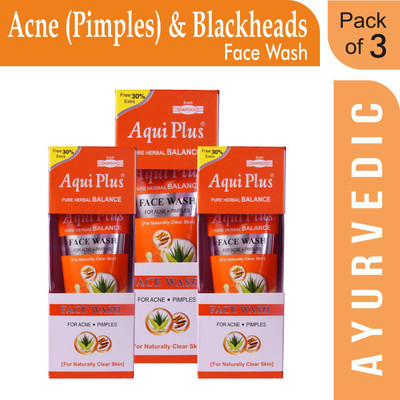 HAPDCO Ayurvedic  pack of 3 Face Wash(150 ml)