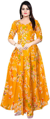 JWF Flared/A-line Gown(Multicolor)